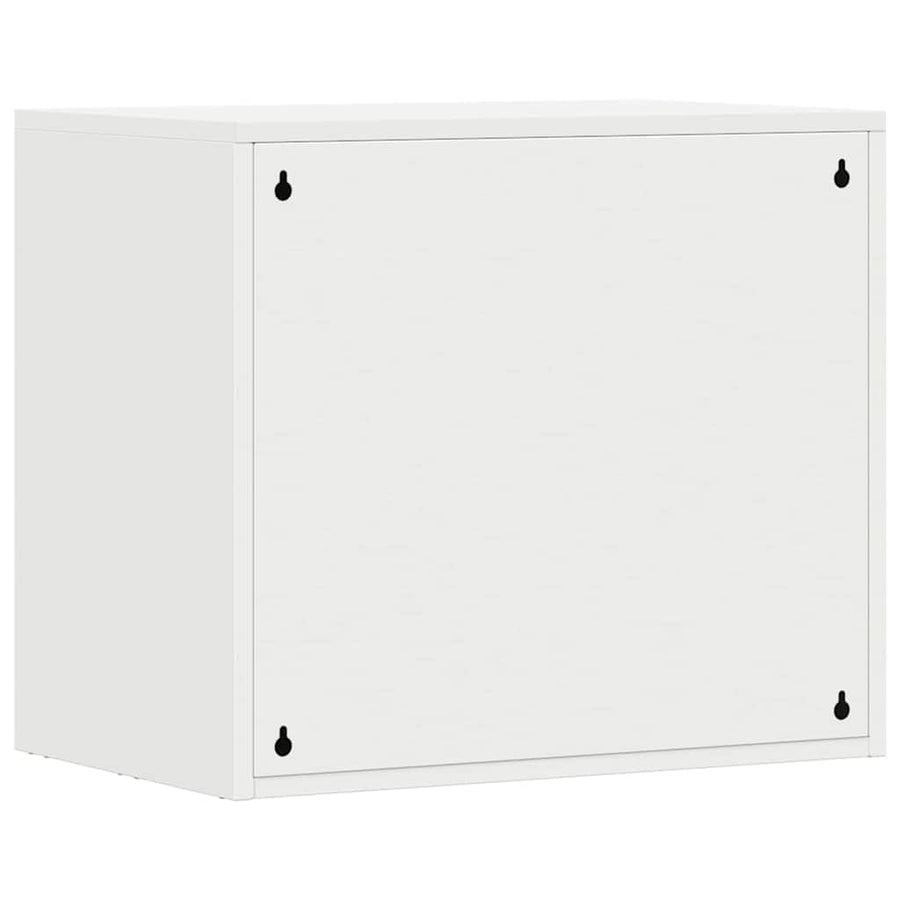 Wandkast Voor Garage Poedercoating Staal 60 x 40 x 53 cm Wit