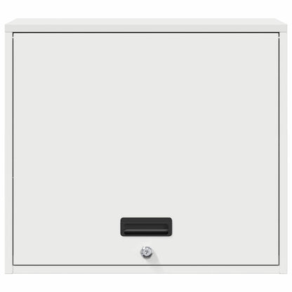 Wandkast Voor Garage Poedercoating Staal 60 x 40 x 53 cm Wit