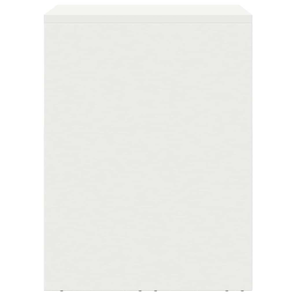 Wandkast Voor Garage Poedercoating Staal 60 x 40 x 53 cm Wit