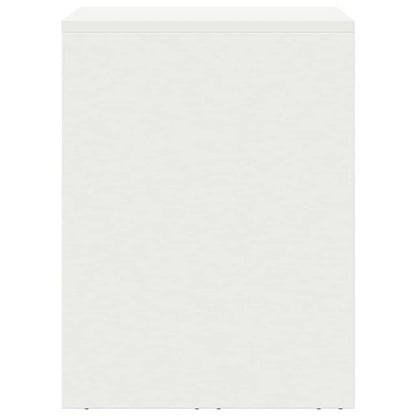 Wandkast Voor Garage Poedercoating Staal 60 x 40 x 53 cm Wit
