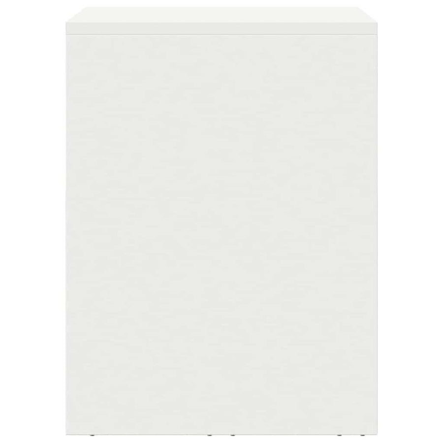Wandkast Voor Garage Poedercoating Staal 60 x 40 x 53 cm Wit