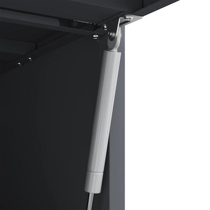 Wandkast Voor Garage 60 x 40 x 53 cm Antraciet