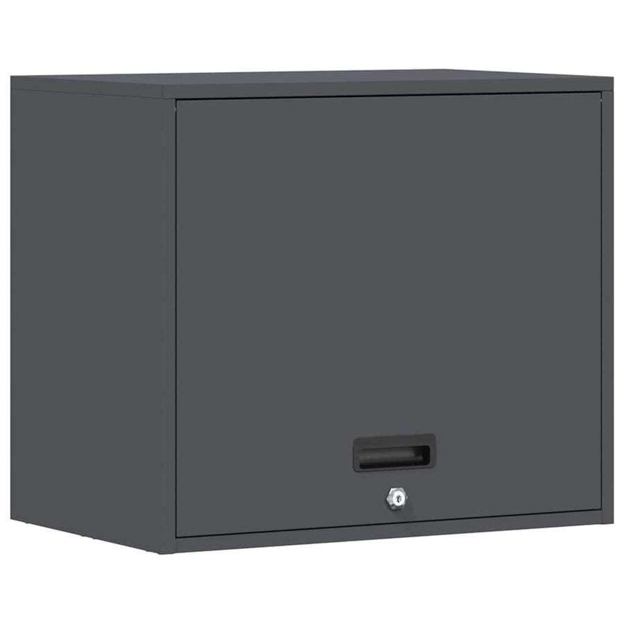 Wandkast Voor Garage 60 x 40 x 53 cm Antraciet