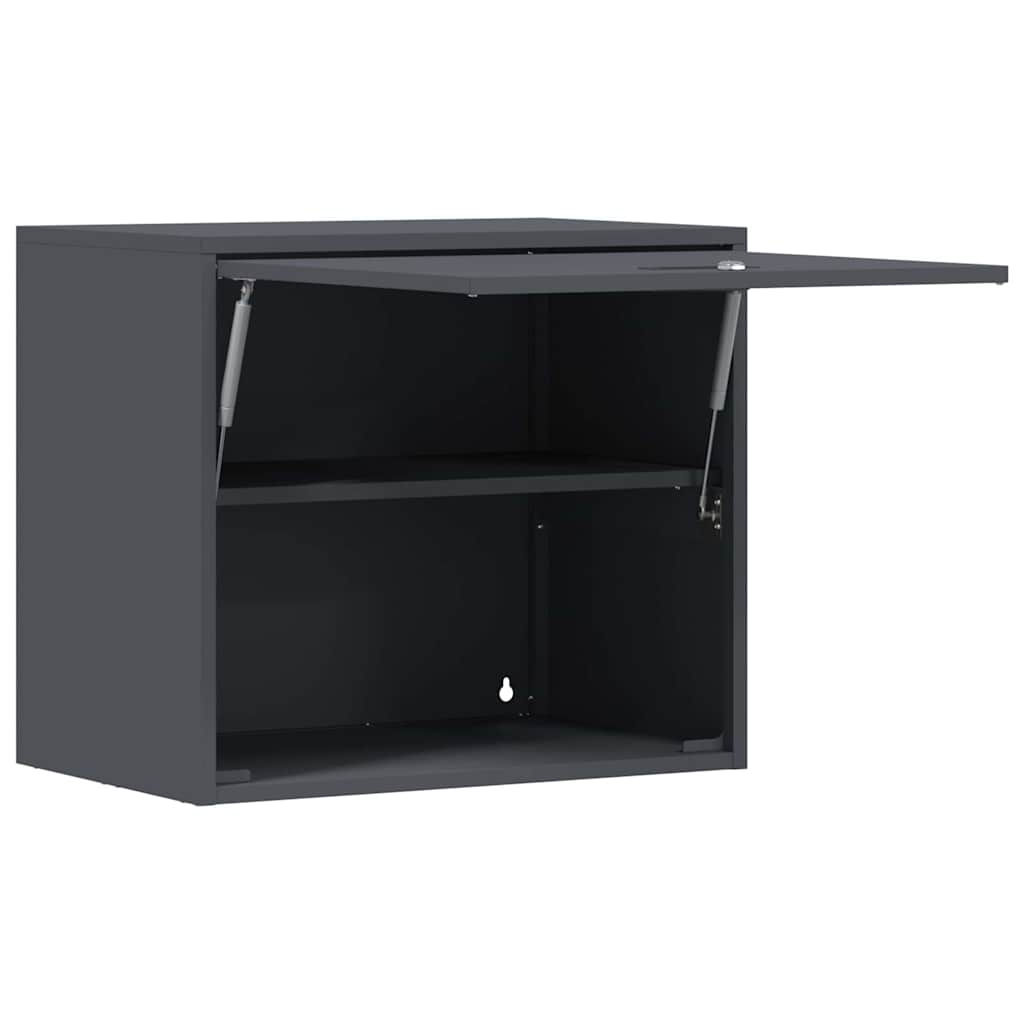Wandkast Voor Garage 60 x 40 x 53 cm Antraciet