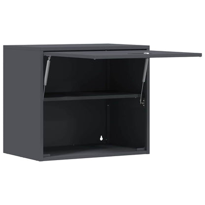 Wandkast Voor Garage 60 x 40 x 53 cm Antraciet