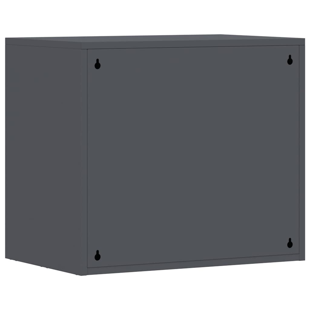 Wandkast Voor Garage 60 x 40 x 53 cm Antraciet