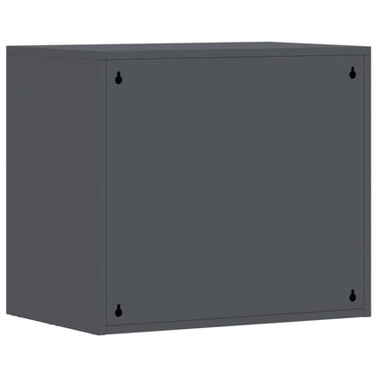 Wandkast Voor Garage 60 x 40 x 53 cm Antraciet