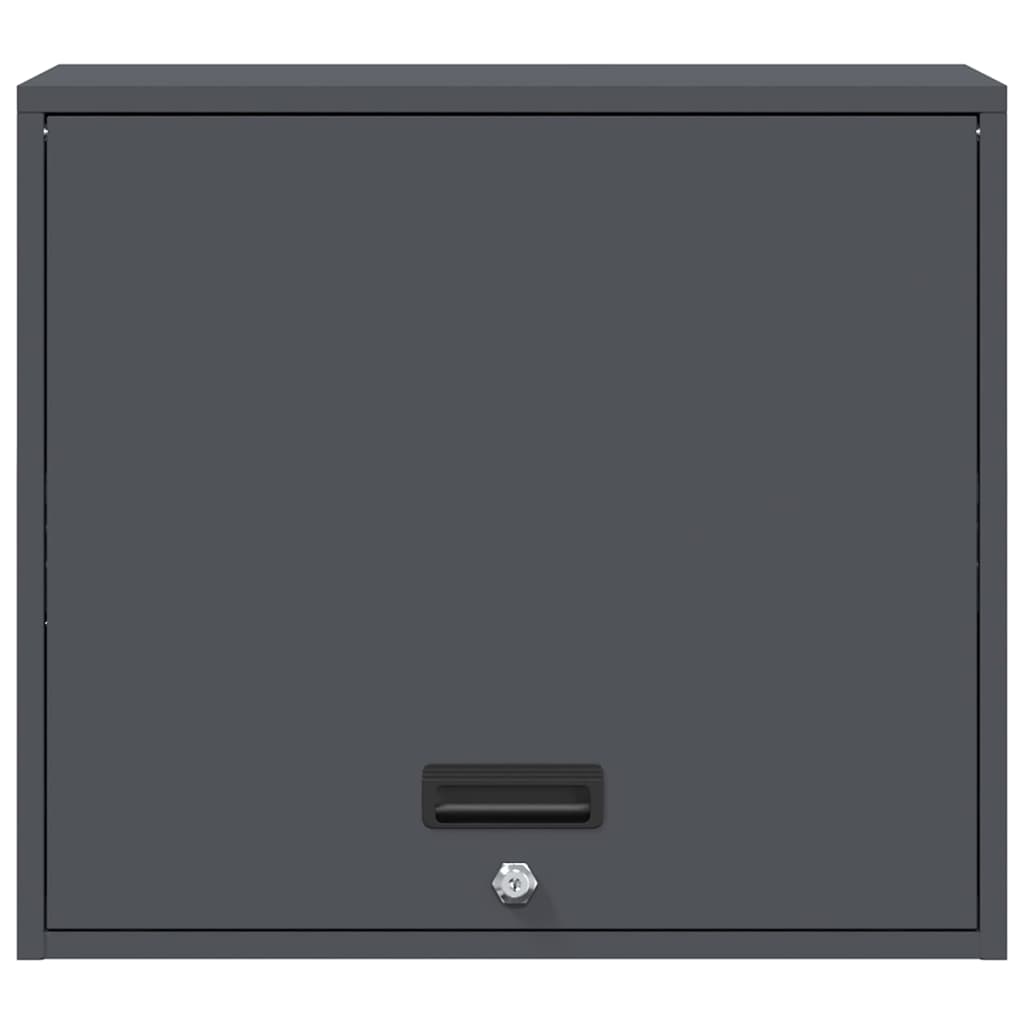 Wandkast Voor Garage 60 x 40 x 53 cm Antraciet
