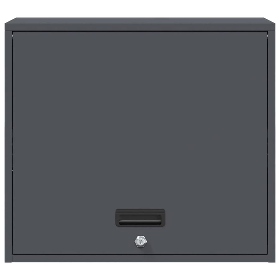 Wandkast Voor Garage 60 x 40 x 53 cm Antraciet