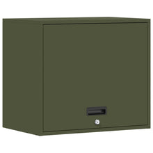 Wandkast Voor Garage 60 x 40 x 53 cm Olijfgroen