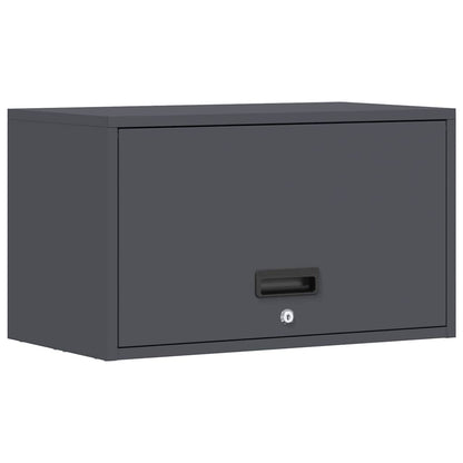 Wandkast Voor Garage 60 x 33 x 35 cm Antraciet