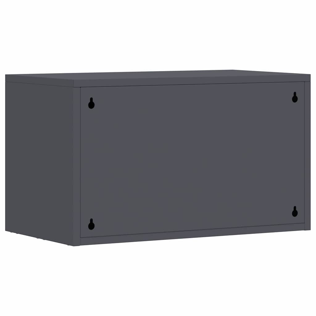 Wandkast Voor Garage 60 x 33 x 35 cm Antraciet