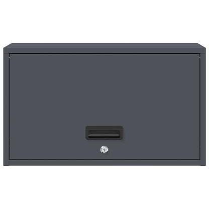 Wandkast Voor Garage 60 x 33 x 35 cm Antraciet