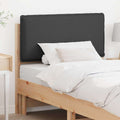 Upholstered Headboard Natural and Dark Grey 75 cm