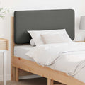 Upholstered Headboard Brown and Light Grey 100 cm