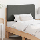 Upholstered Headboard Brown and Light Grey 100 cm