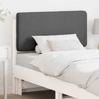 Upholstered Headboard with Headboard White and Light Grey 80 cm