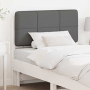 Hoofdbord massief grenenhout 90 cm wit lichtgrijs