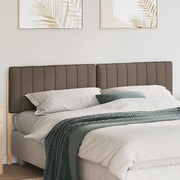 Hoofdbord massief grenenhout bruin taupe 185,5 cm