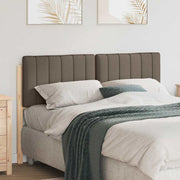 Hoofdbord 145,5x12x84,5 cm massief grenenhout bruin taupe