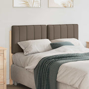 Hoofdbord 120 cm massief grenenhout bruin taupe