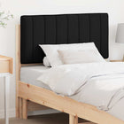 Hoofdbord 90 cm massief grenenhout bruin zwart