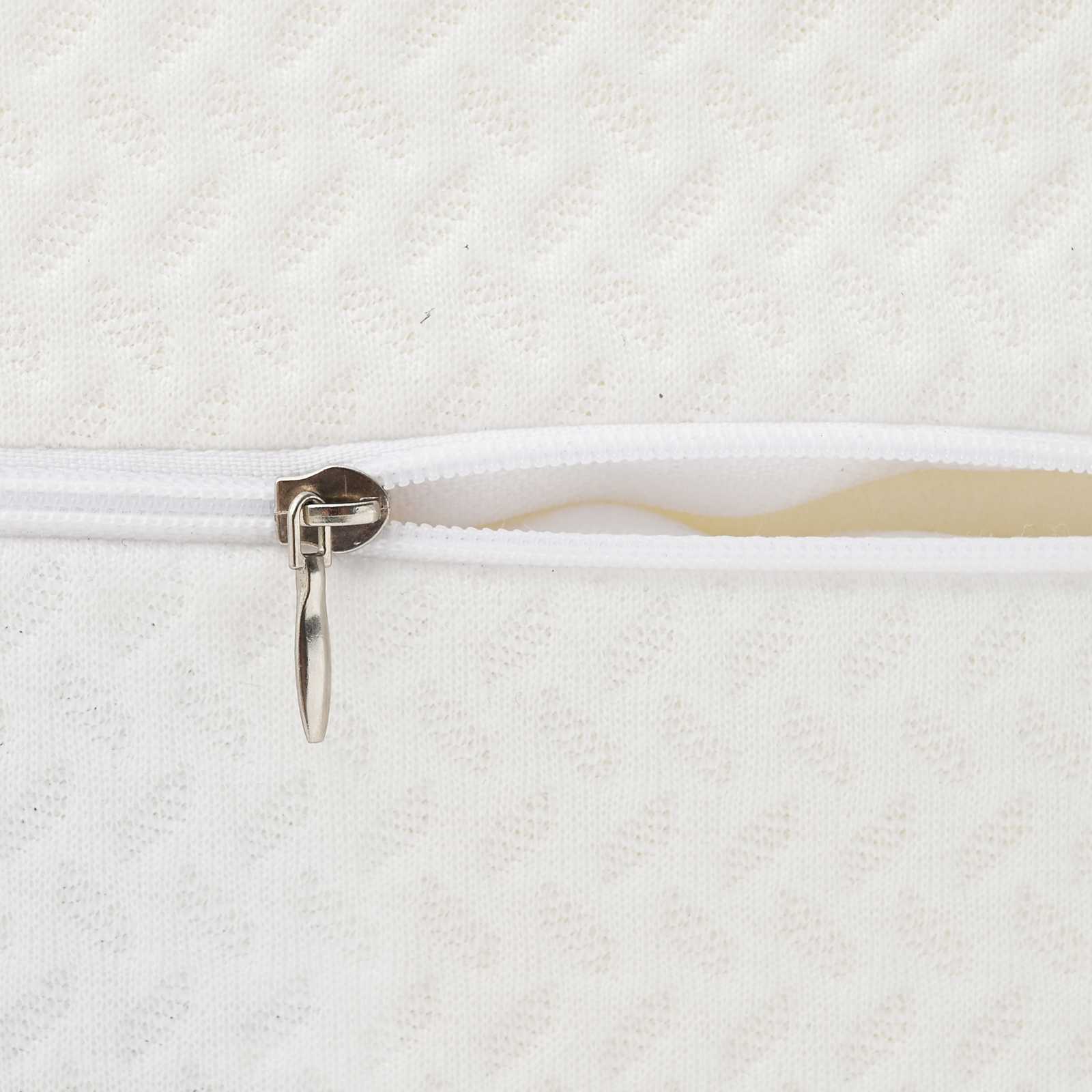 Hoofdkussen met kussen Wit 26 x 21 x 15 cm Polyester