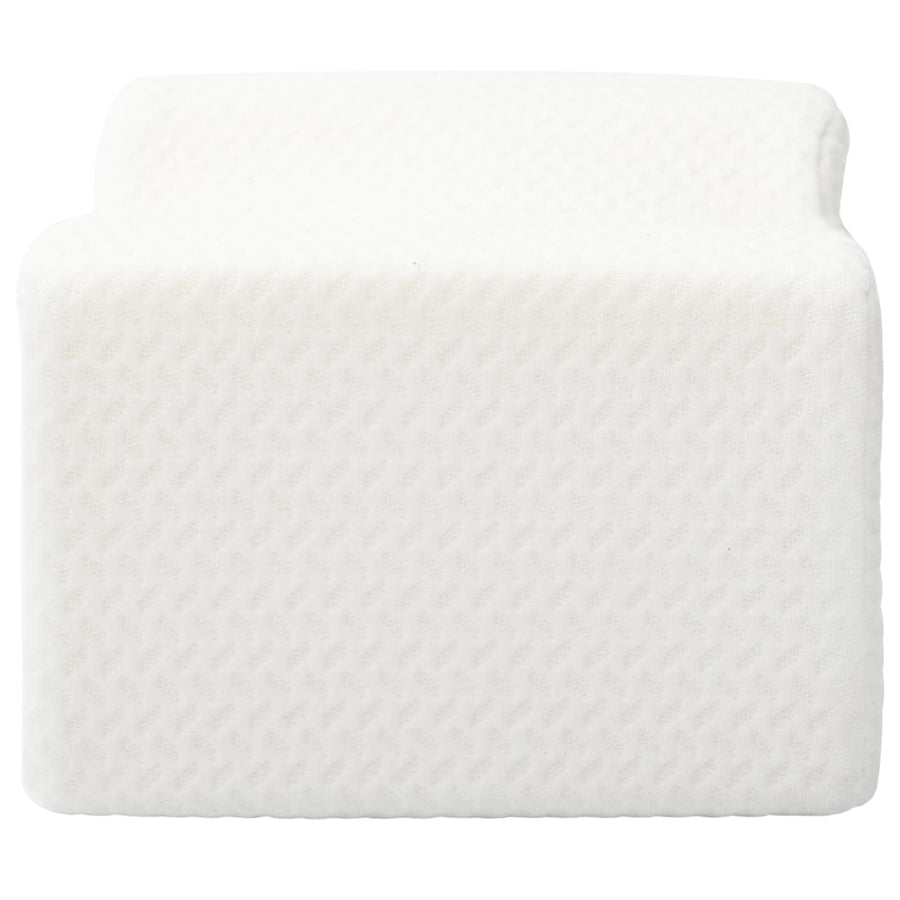 Hoofdkussen met kussen Wit 26 x 21 x 15 cm Polyester