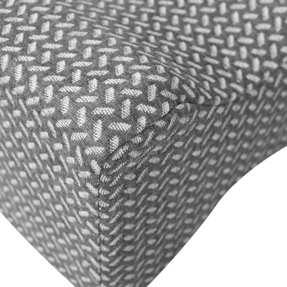 Hoofdkussen met kussen Grijs 26 x 21 x 15 cm Polyester