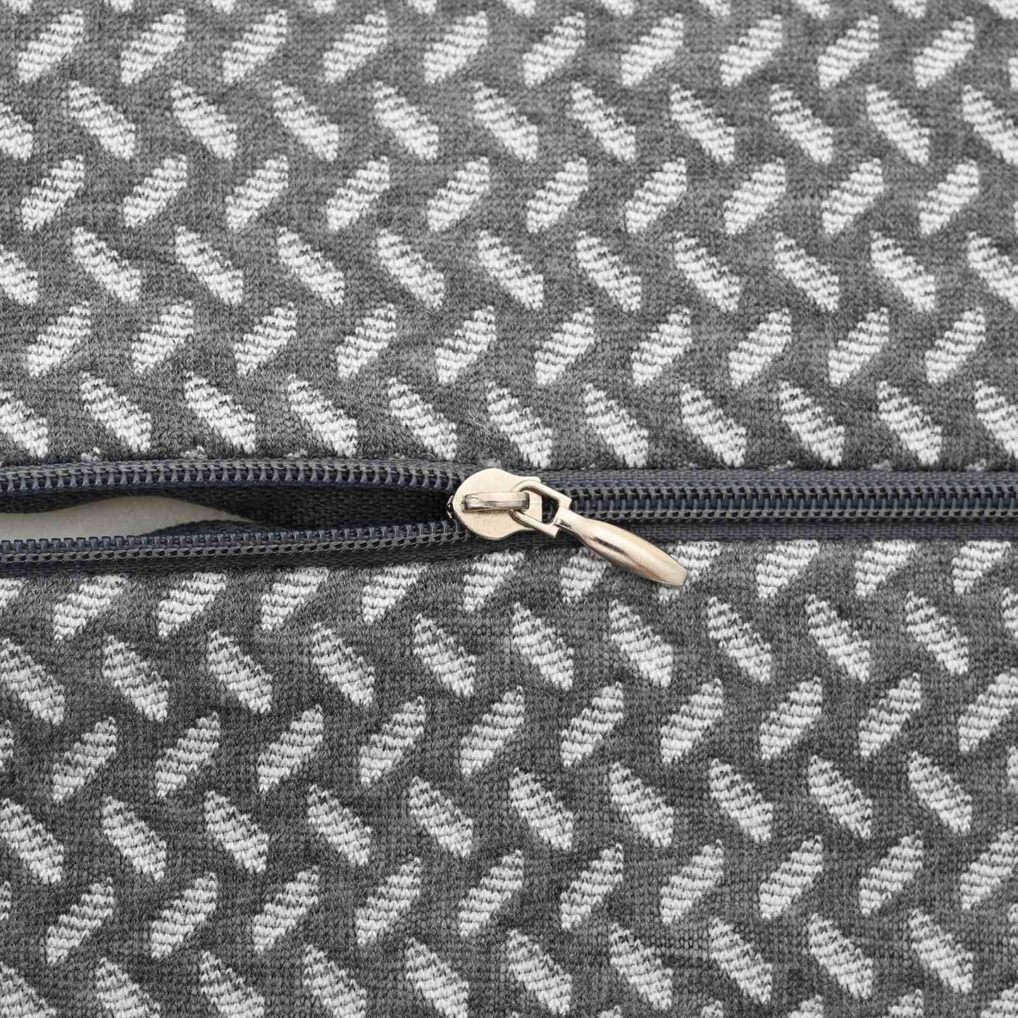 Hoofdkussen met kussen Grijs 26 x 21 x 15 cm Polyester