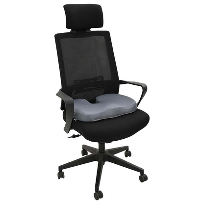 Hoofdkussen met kussen Grijs 46 x 38 x 8 cm Gaas