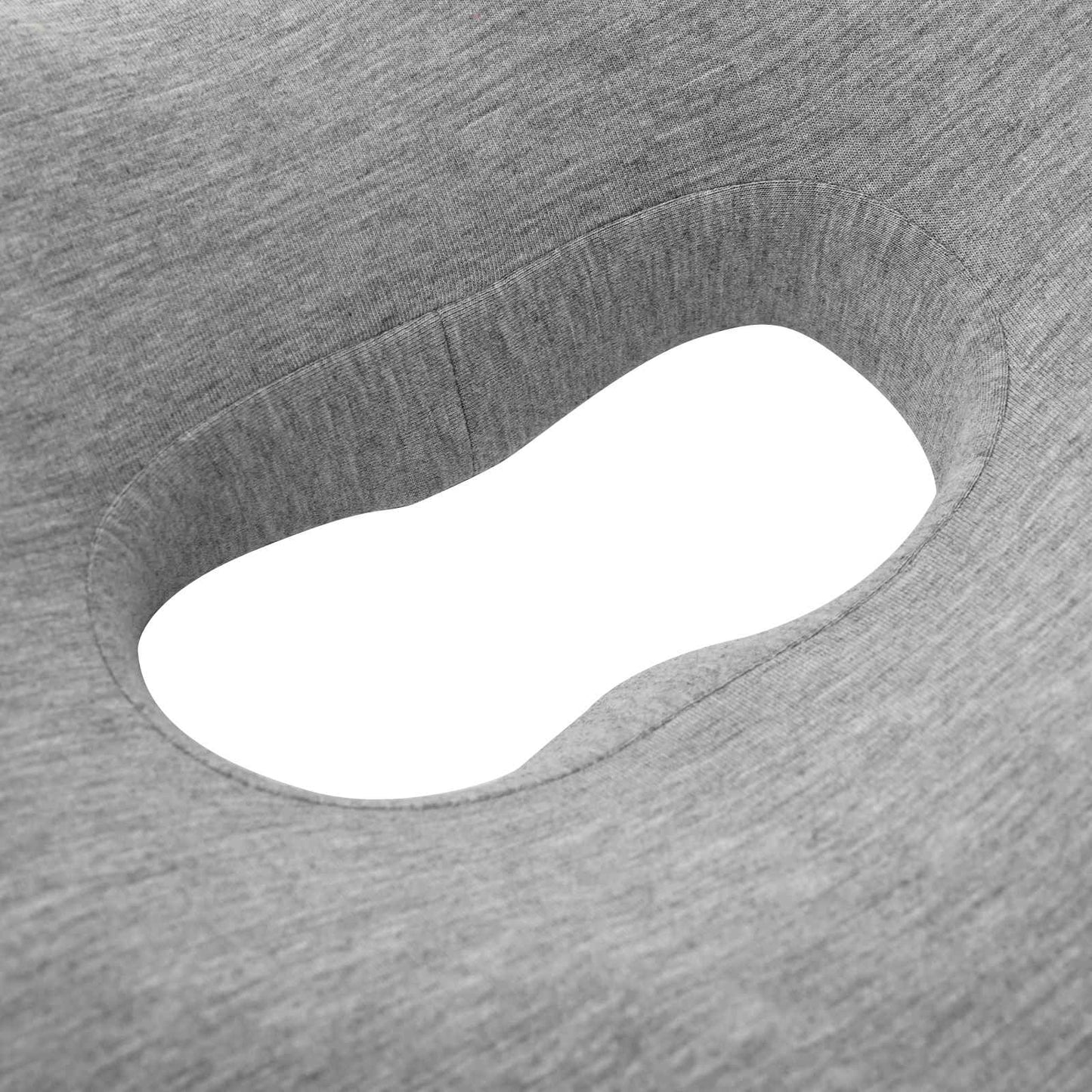 Hoofdkussen met kussen Lichtgrijs 42 x 37 x 8 cm Katoen