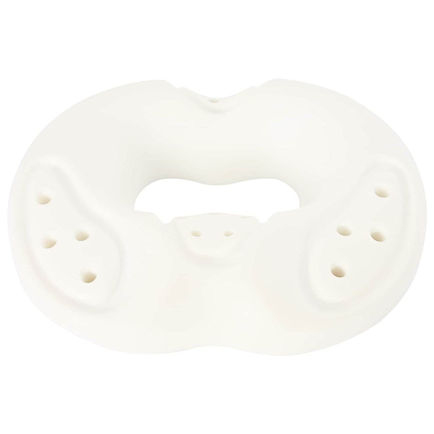 Hoofdkussen met kussen Lichtgrijs 42 x 37 x 8 cm Katoen