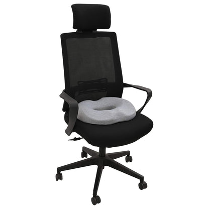 Hoofdkussen met kussen Lichtgrijs 42 x 37 x 8 cm Katoen