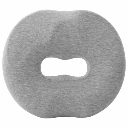 Hoofdkussen met kussen Lichtgrijs 42 x 37 x 8 cm Katoen