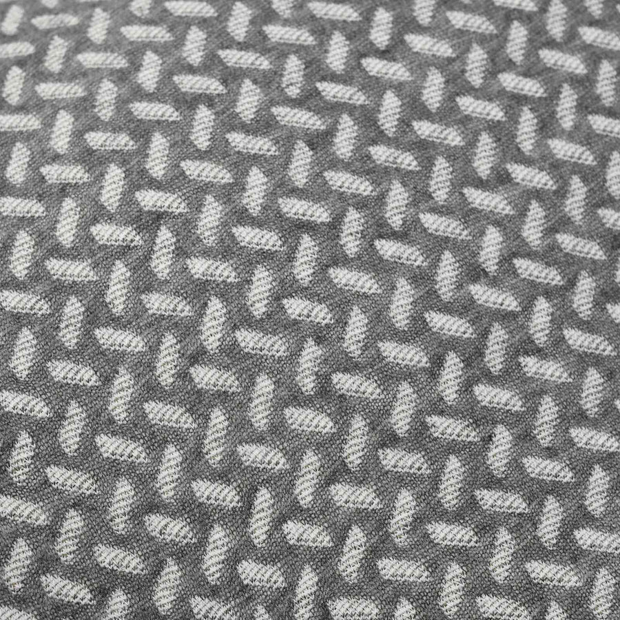Hoofdkussen met kussen Grijs 60 x 37 x 13 cm Polyester