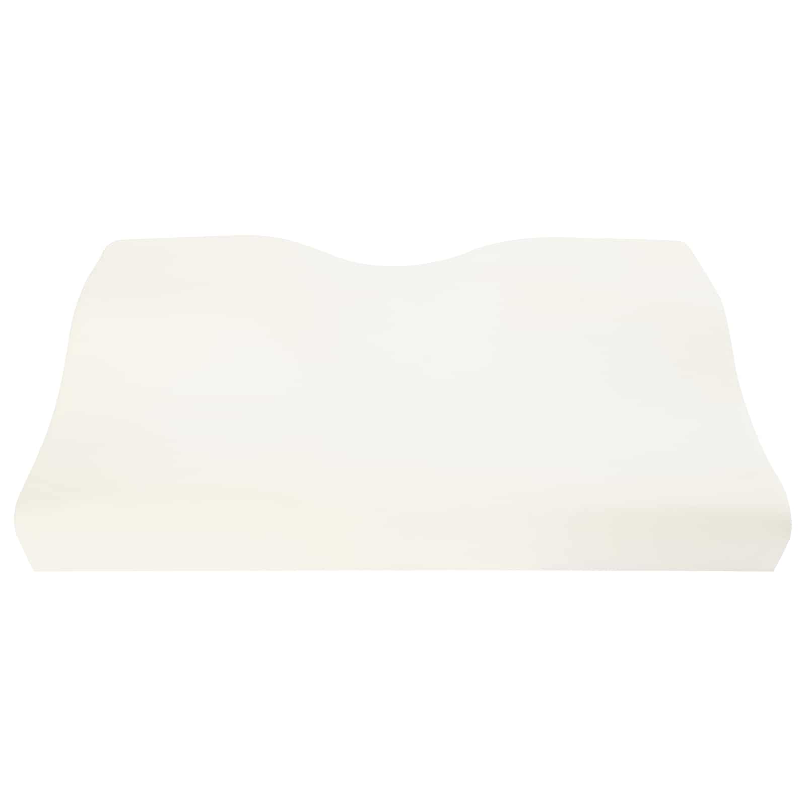 Hoofdkussen met kussen Wit 60 x 34 x 11 cm Polyester