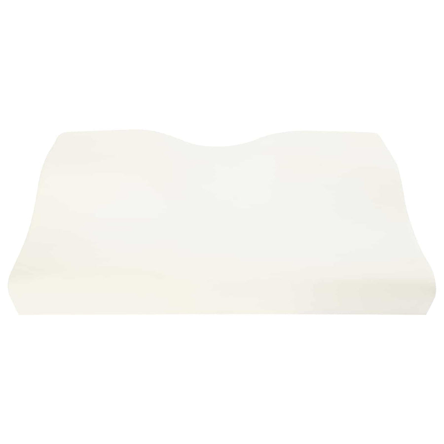 Hoofdkussen met kussen Wit 60 x 34 x 11 cm Polyester