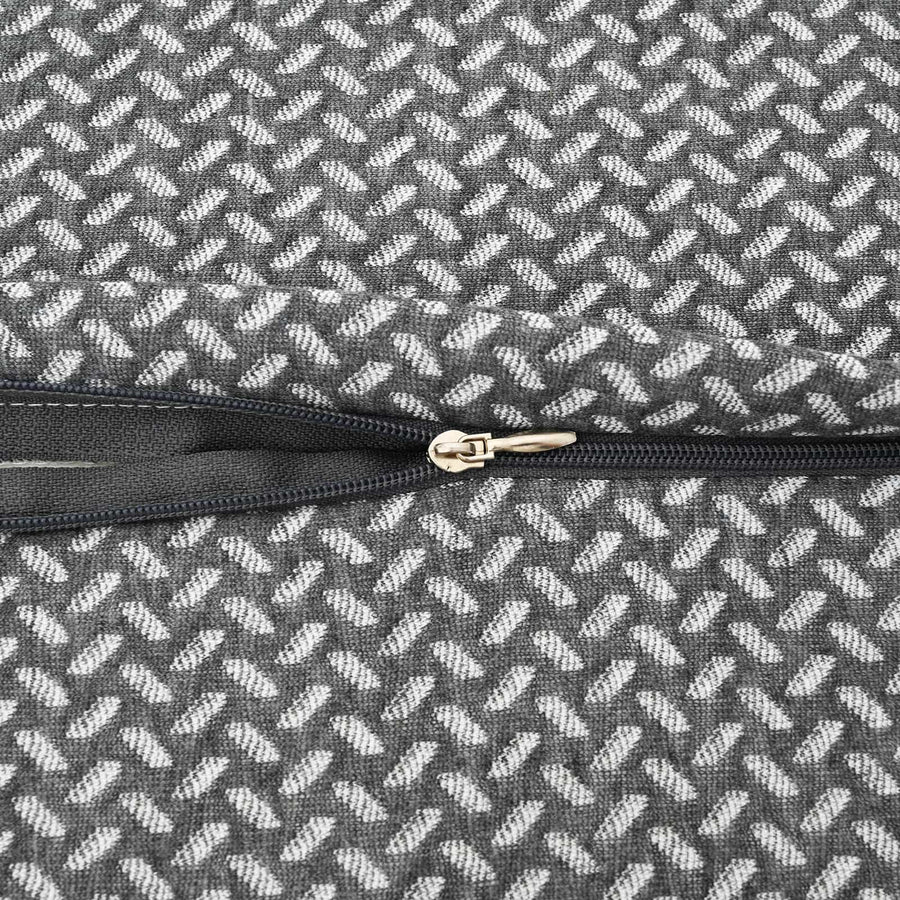 Hoofdkussen met kussen Grijs 60 x 34 x 11 cm Polyester