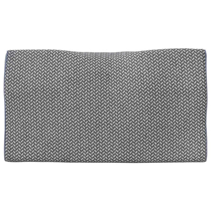 Hoofdkussen met kussen Grijs 60 x 34 x 11 cm Polyester
