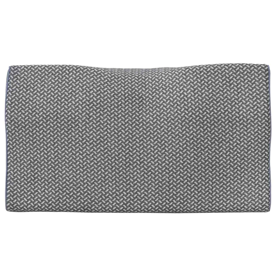 Hoofdkussen met kussen Grijs 60 x 34 x 11 cm Polyester