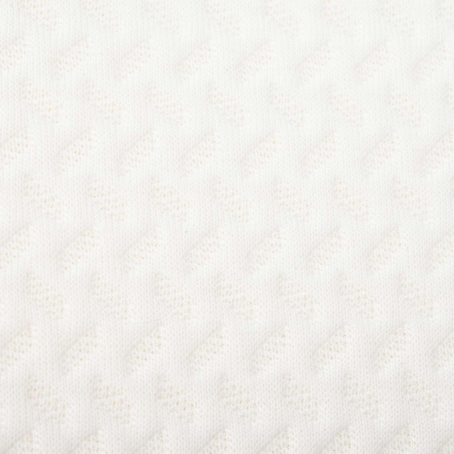 Hoofdkussen met kussen Wit 55 x 36 x 10 cm Polyester