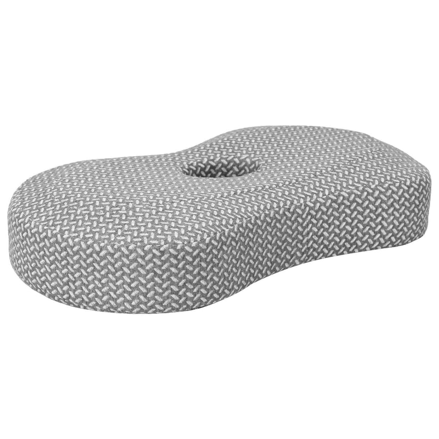 Hoofdkussen met kussen Grijs 55 x 36 x 10 cm Polyester