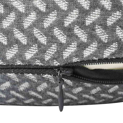 Hoofdkussen met kussen Grijs 30 x 28 x 14 cm Polyester