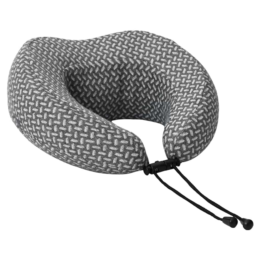 Hoofdkussen met kussen Grijs 30 x 28 x 14 cm Polyester