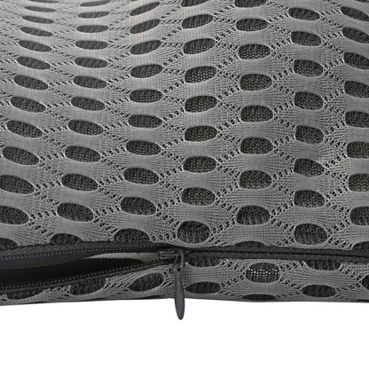 Hoofdkussen met kussen Grijs 47 x 24 x 13 cm 4D Mesh