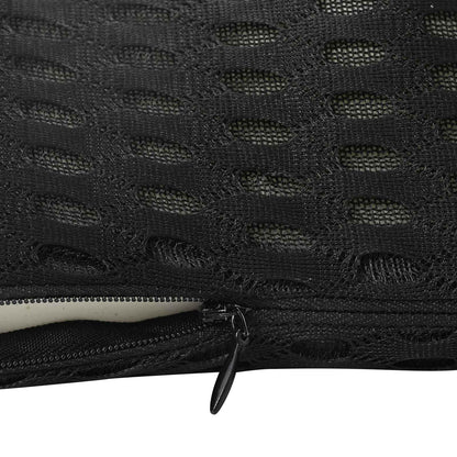 Hoofdkussen met kussen Zwart 47 x 24 x 13 cm 4D Mesh