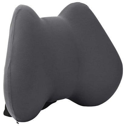 Hoofdkussen met kussen Grijs 42 x 32 x 14 cm Polyester