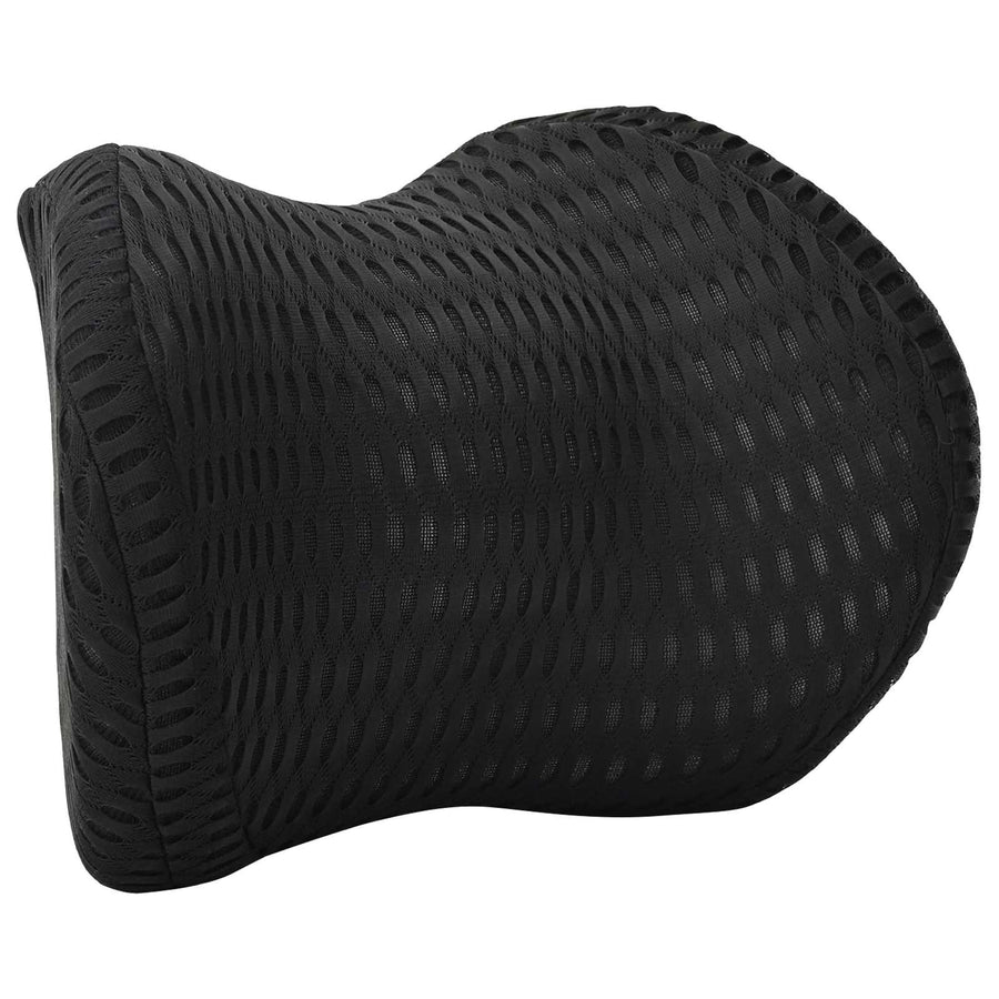 Hoofdkussen met kussen Zwart 31 x 23 x 14 cm 4D Mesh