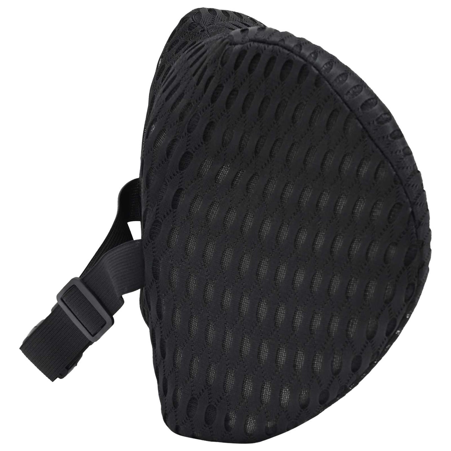 Hoofdkussen met kussen Zwart 31 x 23 x 14 cm 4D Mesh